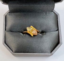 Black Hills Gold 10k Ring Sz. 3.75