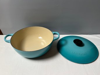 Le Creuset Caribbean Pan With Lid