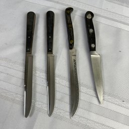 Assorted 4 Lot Cutlery Steak Knives Robeson Griffon