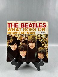 The Beatles What Goes On 45 Vinyl Record