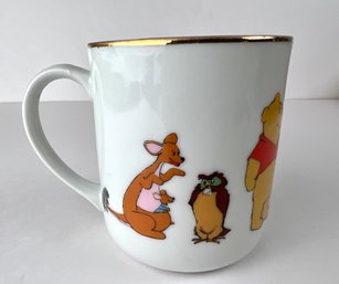 Vintage Winnie The Pooh & Friends Glas Cup