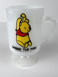 Vintage Winnie The Pooh Glass Cup