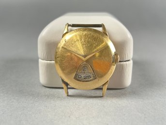 1956 Lord Elgin Chevron 14k Gold Filled Watch