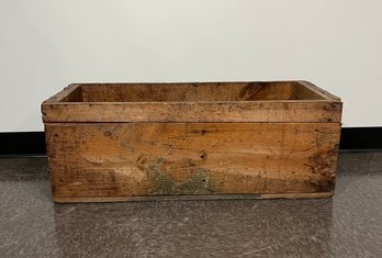 Vintage Wood Handled Box