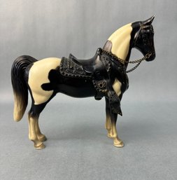 Black And White Paint Horse