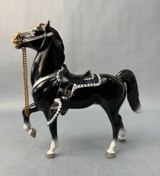 Prancing Horse With Saddle