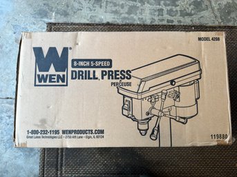 WEN 8 Inch 5 Speed Drill Press Sealed In Box *Local Pick-up Only*