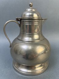 Queen Art Pewter Pitcher.