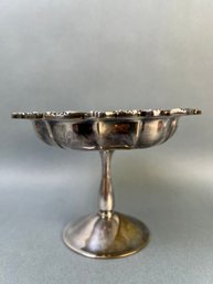 International Silver Company Silver Plate Compote.