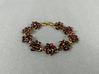 Vintage Red Stone Bracelet