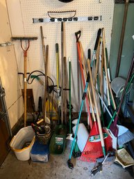 Lot Of Lawn And Garden Tools.