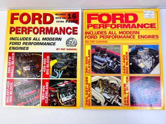 2 Ford Performance Books About Engines By Pat Ganahl.