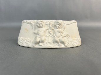 Dresden Cherub Vase