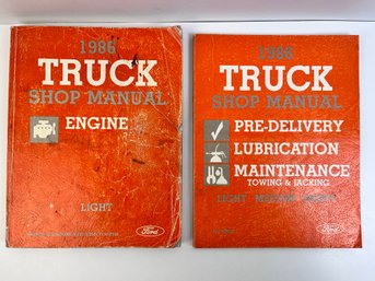 2 1986 Ford Truck Repair Manuals. *Local Pick Up Only*