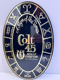 Colt 45 Malt Liquor Signs Of The Zodiac Sign.  *Local Pickup Only*