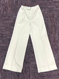 Vintage Womens Key Lime Elastic Waist Slacks