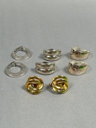 Group Of Vintage Clip Earrings