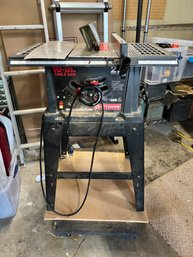 Craftsman 10 Inch Tablesaw With Stand *Local Pick-up Only*