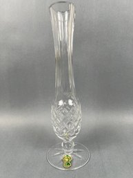 Waterford Flower Vase Marked 1-02.