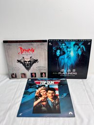 3 Laser Disc Movies.