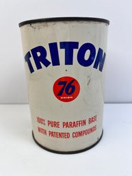 Triton Union 76 Unopened Sae 10 Can Of Motor Oil. *Local Pick Up Only*