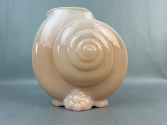 Crown Truscan Nautilus Shell Vase