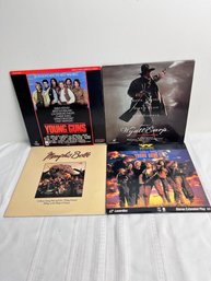 3 Western And One WWll Laser Disc Movies.