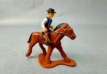 Plastic Cowboy And Horse