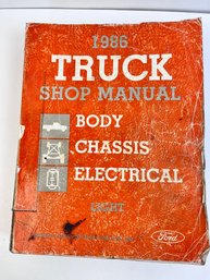 1986 Ford Truck Shop Manual. *Local Pick Up Only*