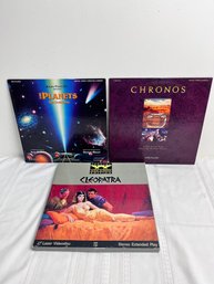 3 Laser Disc Movies. See Pictures