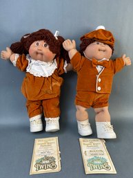 Hildy Tina And Delmer Anthony Cabbage Patch Kids.