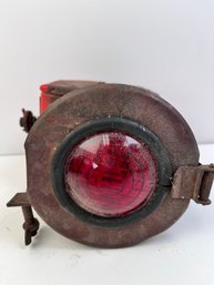 Antique Red Railroad Lantern.  *local Pickup Only*