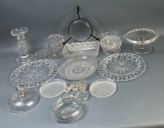 Lot Of Glassware Some Vintage.