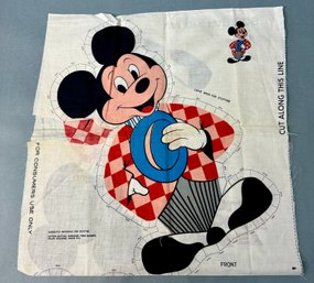 Mickey Mouse Doll - Cut  Out For Pillow