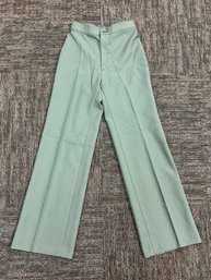 Vintage Levis Green Polyester Slacks