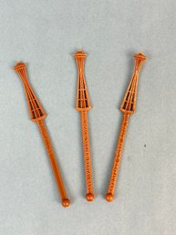 Three Space Needle Stir Sticks