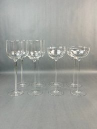 Reidel Adam Set Of 8 Long Stem Glasses