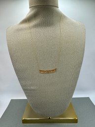 14 K Chain With A Debbie Charm Attached