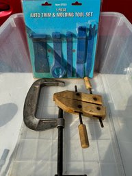 Lot Of Tools Clamps Grease Gun And More *Local Pick-up Only*