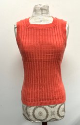 Vintage Sears Salmon Sweater Vest