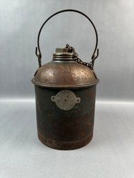 Vintage Eagle Railroad  Oil Can