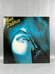 Mink DeVille Le Chat Blue Vinyl Record