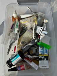 Lot Of Glues And Putty *Local Pick-up Only*