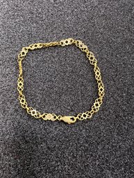 14k Yellow Gold Chain Bracelet