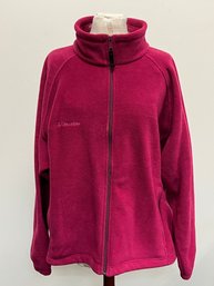 Columbia Rasberry 2X Womens Fleece