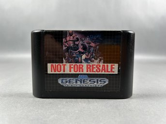 Sega Genesis Streets Of Rage 2 Not For Resale Video Game