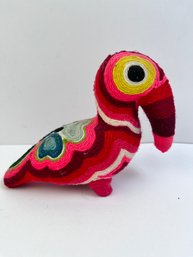 Yarn Over Clay Colorful Toucan.