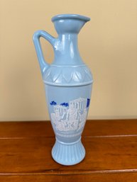 Jim Beam Blue Decanter Grecian Design DD334