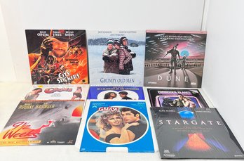 9 Laser Disc Movies.