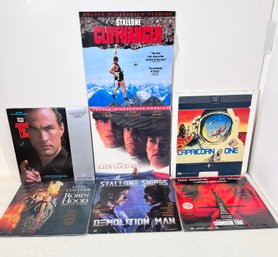 7 Action Laser Discs.